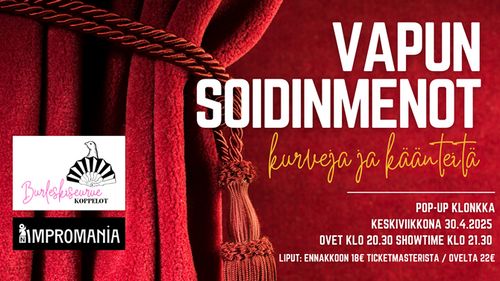 Vapun soidinmenot - Kurveja ja käänteitä