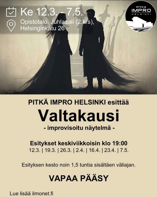 Pitkä Impro esittää: Valtakausi