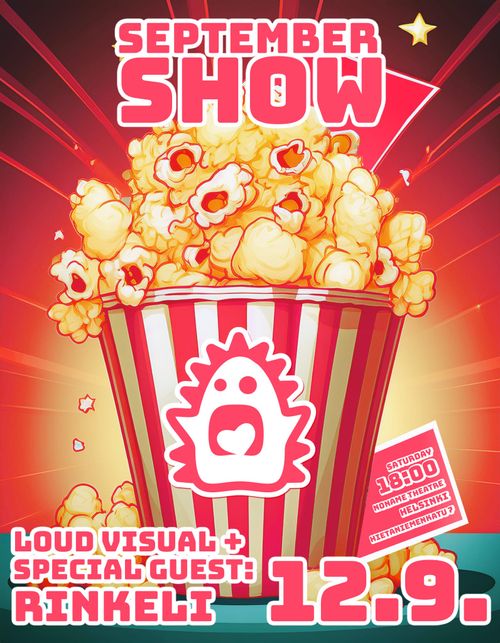 Loud Visual feat Rinkeli
NoNameTheatre 12.09. at 18:00